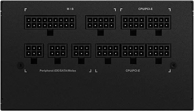 Alt view image 6 of 8 - GIGABYTE GP-UD1000GM 1000 W ATX 12V v2.31 80 PLUS GOLD Certified Full Modular Active PFC Power Supply