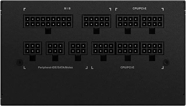 Alt view image 6 of 8 - GIGABYTE GP-UD750GM 750 W ATX 12V v2.31 80 PLUS GOLD Certified Full Modular Active PFC Power Supply