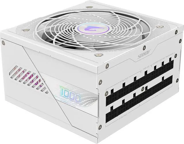 Alt view image 4 of 7 - GIGABYTE AORUS ELITE ICE PSU - 1000W 80 PLUS Platinum Certified - PCIe5.1 Ready - ATX3.1 - Fully Modular Power Supply (GP-AE1000PM PG5 ICE)