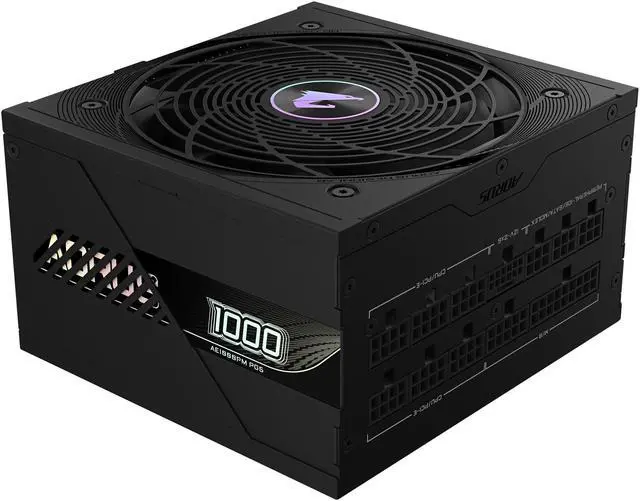Alt view image 4 of 7 - GIGABYTE AORUS ELITE PSU - 1000W 80 PLUS Platinum Certified - PCIe5.1 Ready - ATX3.1 - Fully Modular Power Supply (GP-AE1000PM PG5)