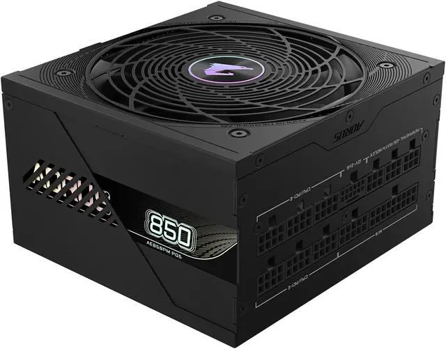 Alt view image 4 of 7 - GIGABYTE AORUS ELITE PSU - 850W 80 PLUS Platinum Certified - PCIe5.1 Ready - ATX3.1 - Fully Modular Power Supply (GP-AE850PM PG5)