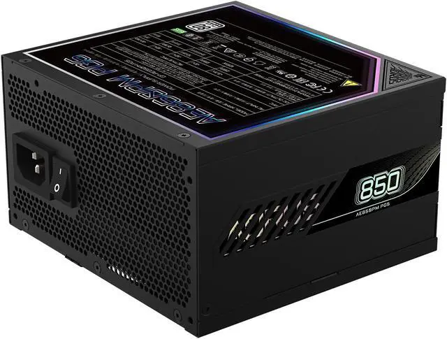 Alt view image 5 of 7 - GIGABYTE AORUS ELITE PSU - 850W 80 PLUS Platinum Certified - PCIe5.1 Ready - ATX3.1 - Fully Modular Power Supply (GP-AE850PM PG5)