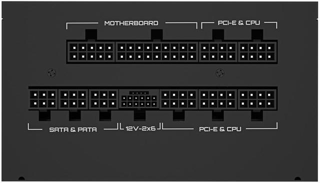 Alt view image 2 of 7 - GIGABYTE 850W PSU - 80 Plus Gold Certified - PCie 5.0 and ATX 3.1 Ready - Fully Modular Power Supply (GP-UD850GM-A PG5)
