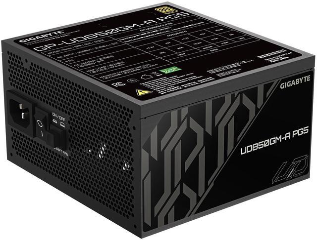 Alt view image 7 of 7 - GIGABYTE 850W PSU - 80 Plus Gold Certified - PCie 5.0 and ATX 3.1 Ready - Fully Modular Power Supply (GP-UD850GM-A PG5)