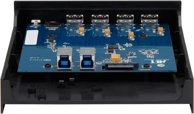 Alt view image 4 of 6 - Atech Flash Technology PRO-77U Flash Reader USB 3.0 5.25" Hub & Card Reader