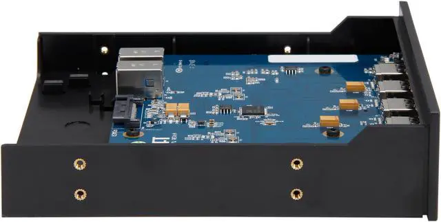 Alt view image 5 of 6 - Atech Flash Technology PRO-77U Flash Reader USB 3.0 5.25" Hub & Card Reader