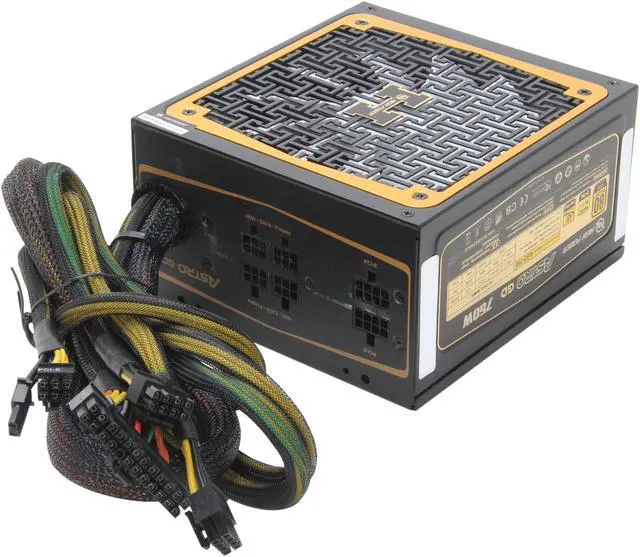 Alt view image 4 of 8 - HighPower Astro GD 750W, Digital, 80+ Gold, Single +12 Rails, SLI/Cross Fire ready, Module, Active PFC Power Supply