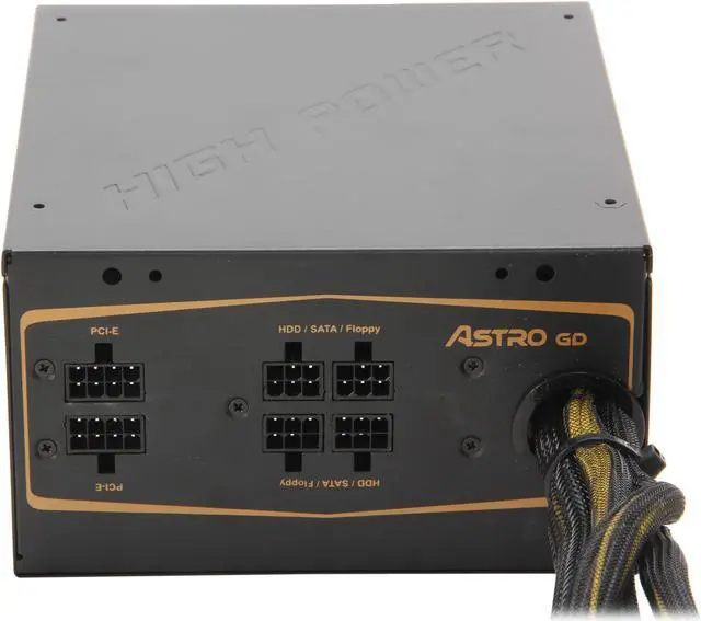 Alt view image 5 of 8 - HighPower Astro GD 750W, Digital, 80+ Gold, Single +12 Rails, SLI/Cross Fire ready, Module, Active PFC Power Supply
