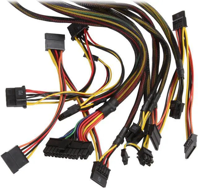 Alt view image 6 of 7 - DYNAPOWER USA EJ-650A80 650 W ATX12V v2.2 SLI Ready CrossFire Ready 80 PLUS Certified Active PFC Power Supply