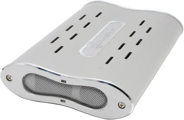 Main image of SilverStone SST-MS01-S Aluminum 3.5" Enhanced IDE, ATA/ATAPI-6 USB 2.0 External Enclosure