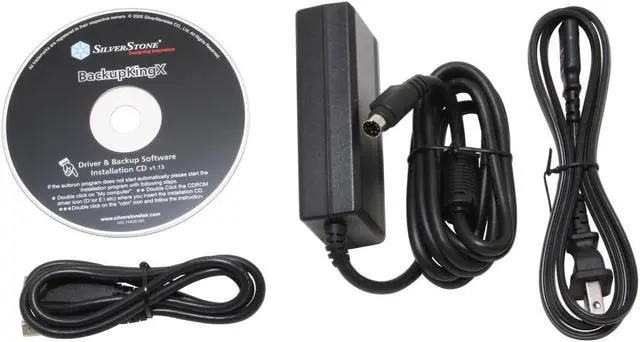 Alt view image 3 of 4 - SilverStone SST-MS01-S Aluminum 3.5" Enhanced IDE, ATA/ATAPI-6 USB 2.0 External Enclosure