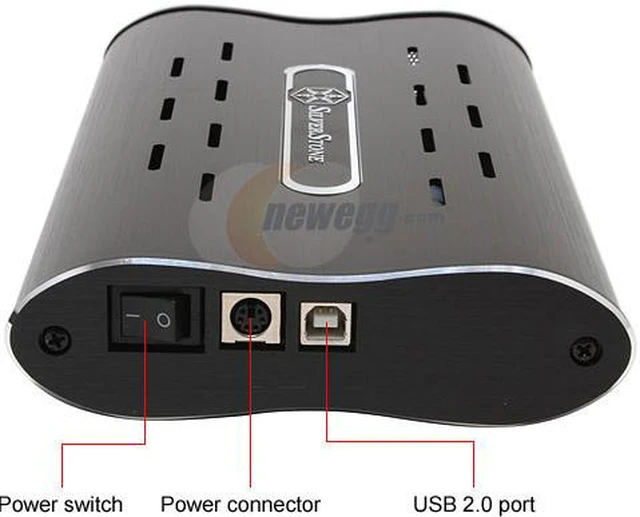 SilverStone SST-MS01-B External Enclosure - Newegg.com