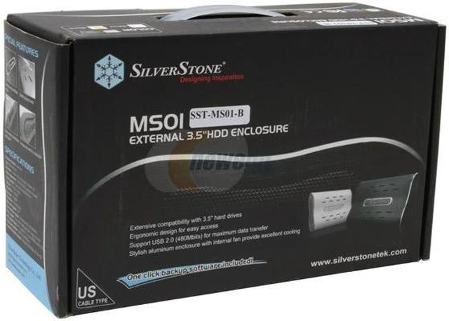 SilverStone SST-MS01-B External Enclosure - Newegg.com
