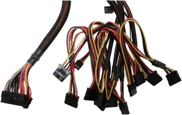 Alt view image 5 of 8 - SilverStone OP1000 1000 W ATX 12V 2.2 & EPS 12V SLI Ready CrossFire Ready Active PFC Power Supply