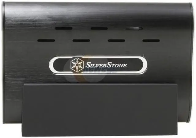 Alt view image 2 of 5 - SilverStone MS04-B Aluminum 3.5" Enhanced IDE, ATA / ATAPI-6 USB 2.0 & 1394 External Enclosure with fan