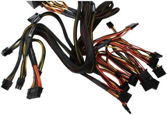 Alt view image 4 of 7 - SilverStone DECATHLON DA650 650 W ATX 12V 2.2 & EPS 12V CrossFire Ready Full Modular Active PFC Power Supply