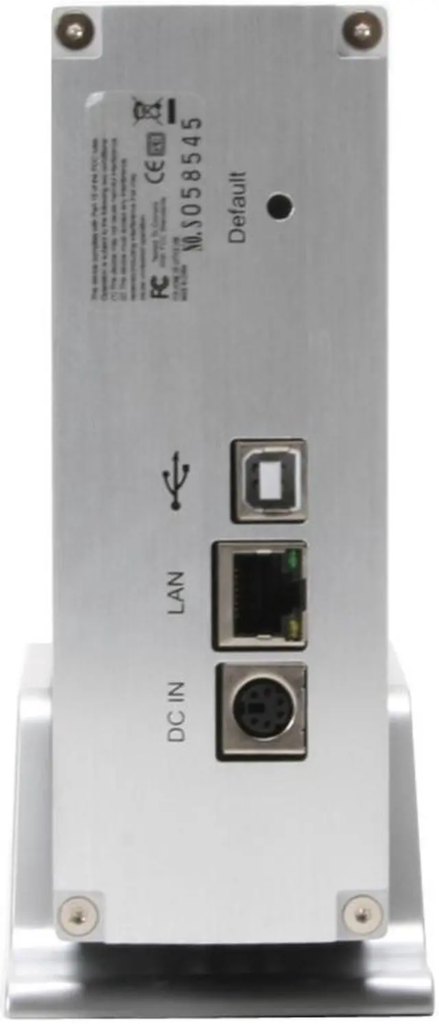 Alt view image 4 of 7 - SilverStone NS312-B Aluminum 3.5" Black IDE USB 2.0 & Ethernet NAS Enclosure