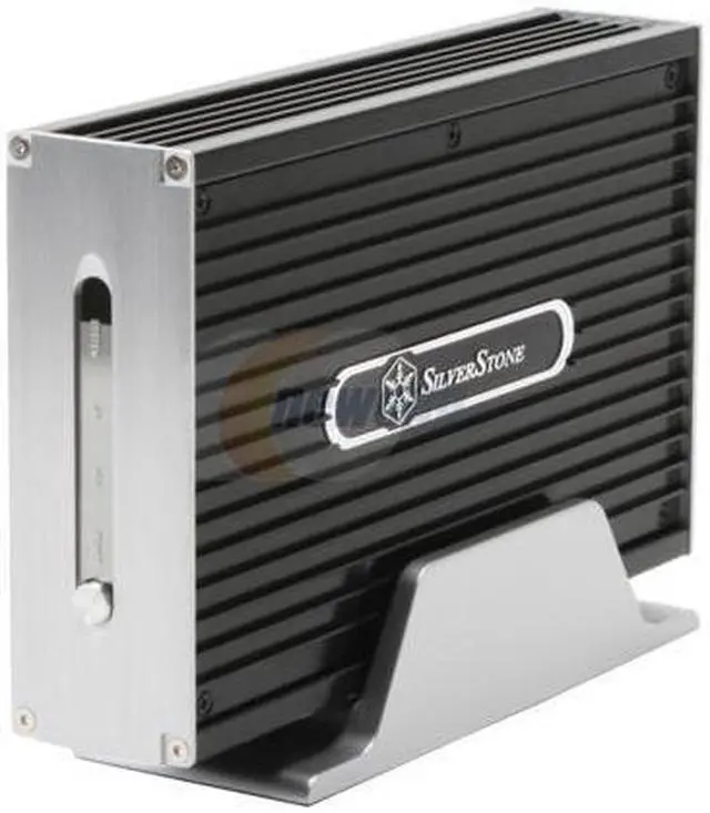 Main image of SilverStone NS312-B Aluminum 3.5" Black IDE USB 2.0 & Ethernet NAS Enclosure