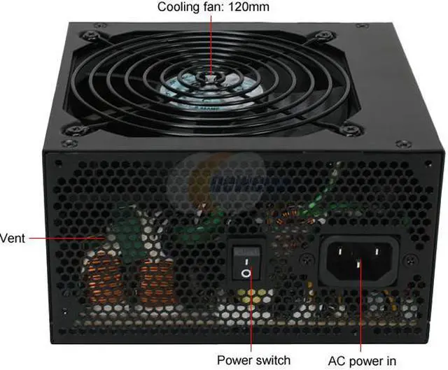 Alt view image 2 of 7 - SilverStone ST50EF-SC 500 W ATX 12V 2.2 SLI Ready 80 PLUS Certified Active PFC Power Supply
