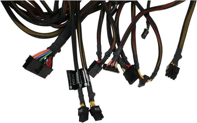 Alt view image 5 of 7 - SilverStone DA1200 1200 W ATX 12V 2.3 & EPS 12V SLI Ready CrossFire Ready Full Modular Active PFC Power Supply