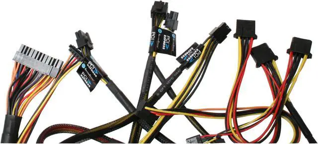 Alt view image 7 of 12 - SilverStone DA800 800 W ATX 12V 2.2 & EPS 12V SLI Certified CrossFire Ready Full Modular Active PFC Power Supply