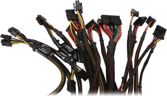 Alt view image 6 of 10 - SilverStone ELEMENT ST65EF 650 W ATX12V / EPS12V SLI Ready CrossFire Ready 80 PLUS BRONZE Certified Active PFC Power Supply