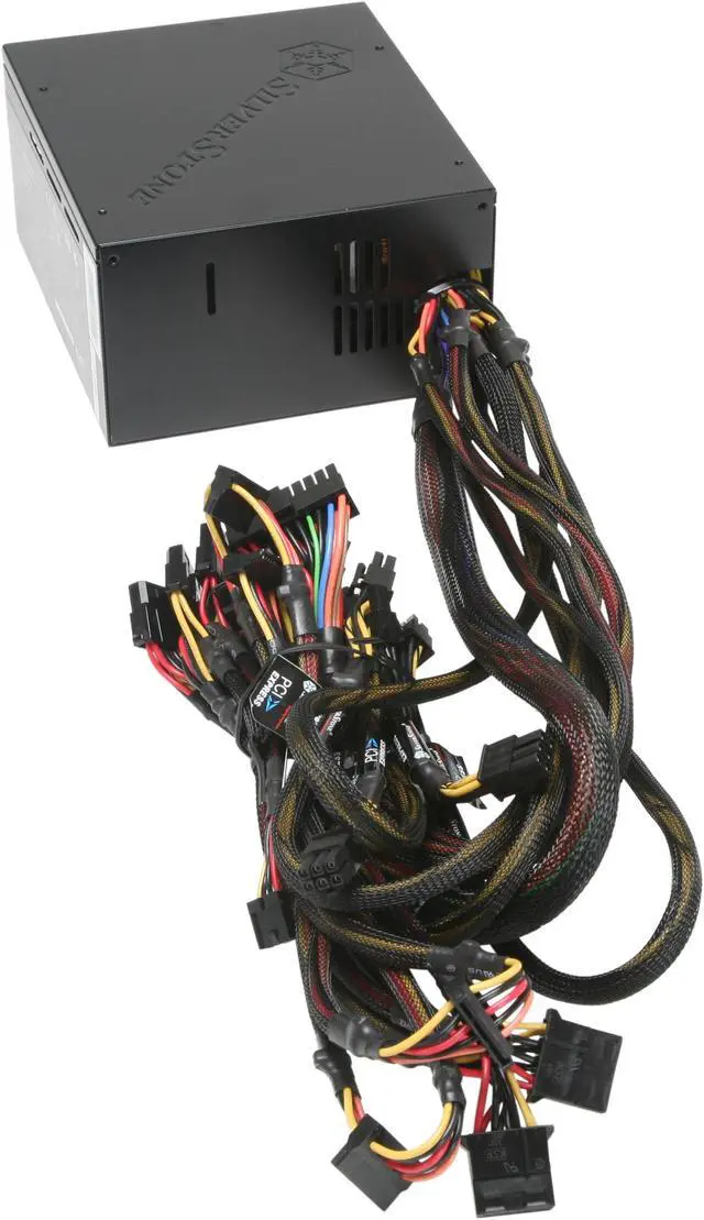 Alt view image 5 of 10 - SilverStone ELEMENT ST75EF 750 W ATX12V / EPS12V SLI Ready CrossFire Ready 80 PLUS BRONZE Certified Active PFC Power Supply