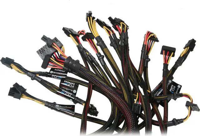 Alt view image 6 of 10 - SilverStone ELEMENT ST75EF 750 W ATX12V / EPS12V SLI Ready CrossFire Ready 80 PLUS BRONZE Certified Active PFC Power Supply