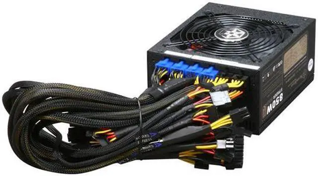 Alt view image 4 of 4 - SILVERSTONE Strider Gold   ST85F-G 850W ATX 12V v2.3 / EPS 12V 80 PLUS GOLD Certified 100% Modular, Active PFC Power Supply