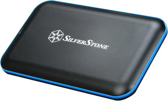Main image of SilverStone TS04B Aluminum / Plastic 2.5" Black SATA USB 3.0 External Enclosure