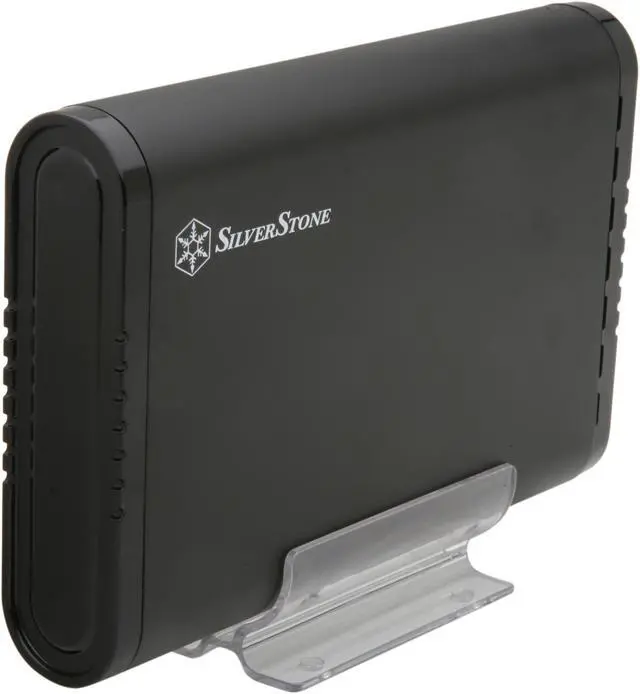 Main image of SilverStone TS07B Aluminum / Plastic 3.5" Black SATA I/II/III USB 3.0 Tool-less Design External Enclosure