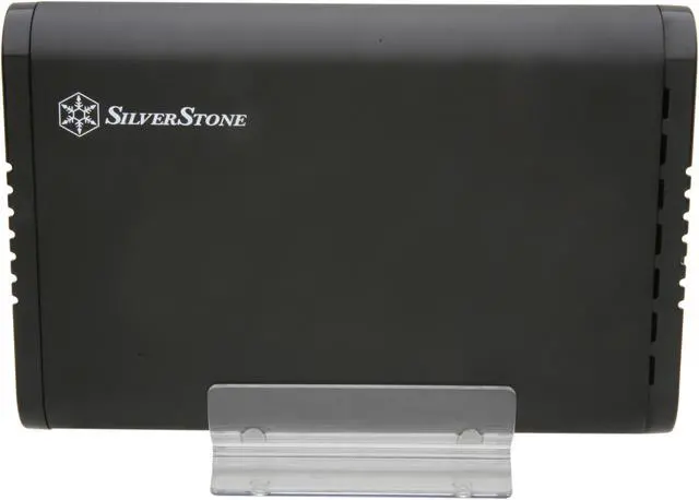 Alt view image 3 of 5 - SilverStone TS07B Aluminum / Plastic 3.5" Black SATA I/II/III USB 3.0 Tool-less Design External Enclosure