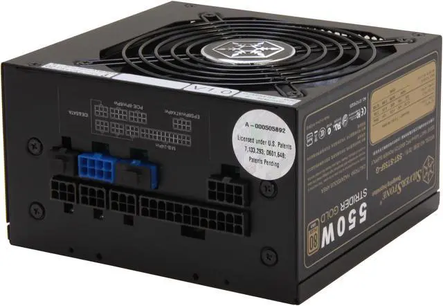 Alt view image 5 of 7 - SilverStone ST55F-G 550 W ATX 12V v2.3 / EPS 12V SLI Ready CrossFire Ready 80 PLUS GOLD Certified Full Modular Active PFC Power Supply
