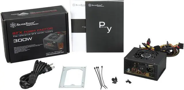 Alt view image 8 of 7 - SILVERSTONE SFX ST30SF 300W Small Form Factor 80 PLUS BRONZE Certified Active PFC Semi-Fanless Power Supply