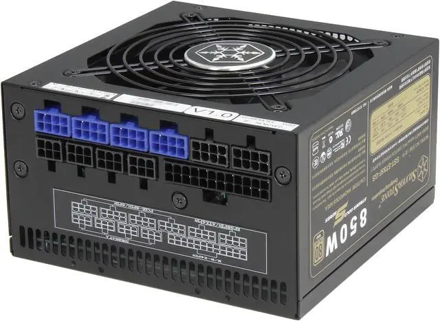 Alt view image 4 of 8 - SilverStone Strider Gold S Series ST85F-GS 850 W ATX 80 PLUS GOLD Certified Full Modular Active PFC Power Supply