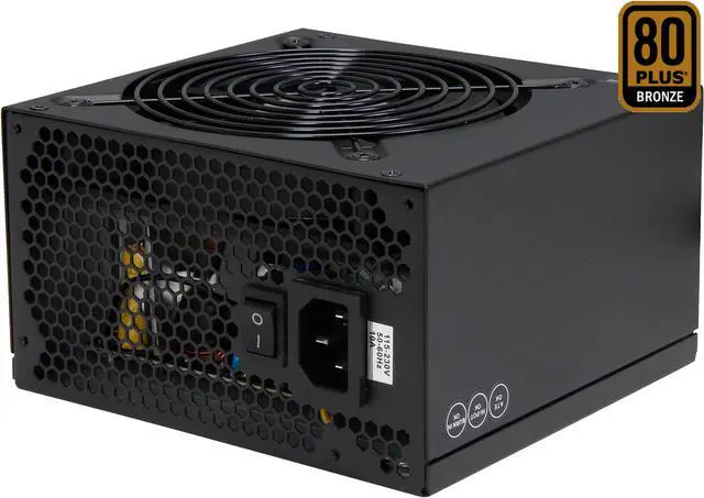 Main image of SilverStone Strider Essential ST60F-ESB 600 W ATX12V / EPS12V SLI Ready CrossFire Ready 80 PLUS BRONZE Certified Active PFC Power Supply