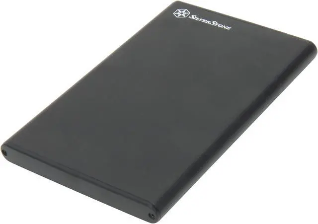 Main image of SilverStone TS10 Aluminum / Plastic 2.5" Black SATA I/II/III USB 3.0 7mm 2.5" SSD/HDD USB 3.0 Super Speed Enclosure