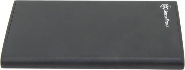 Alt view image 3 of 5 - SilverStone TS10 Aluminum / Plastic 2.5" Black SATA I/II/III USB 3.0 7mm 2.5" SSD/HDD USB 3.0 Super Speed Enclosure