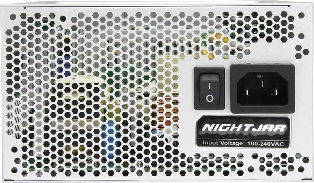 Alt view image 2 of 6 - SILVERSTONE Tek Nightjar NJ520 520W Completely Fanless ATX12V / EPS12V 80 PLUS PLATINUM Certified Full Modular Active PFC Power Supply with Zero dBA Acoustics