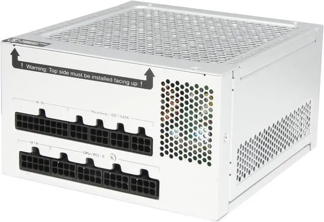 Alt view image 4 of 6 - SILVERSTONE Tek Nightjar NJ520 520W Completely Fanless ATX12V / EPS12V 80 PLUS PLATINUM Certified Full Modular Active PFC Power Supply with Zero dBA Acoustics