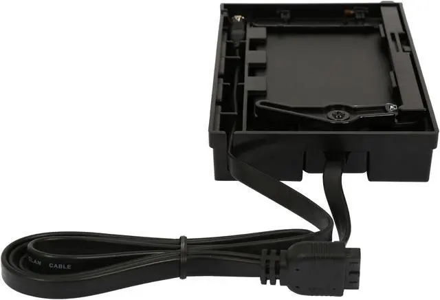 Alt view image 4 of 7 - SilverStone MS06 Aluminum / Plastic 9.5mm 2.5” SATA HDD/SSD Black SATA I/II/III Micro USB 3.0 2.5" USB 3.0 HDD/SDD Enclosure with 3.5" Hot-Swap Drive Bay