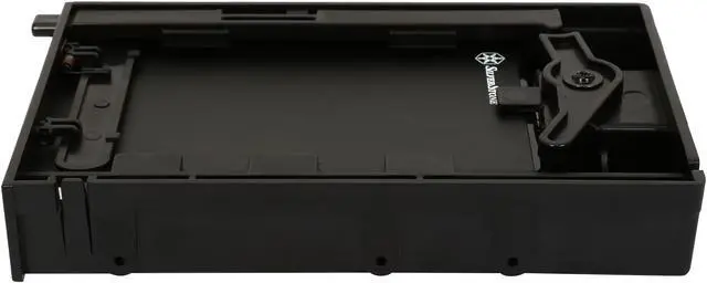 Alt view image 5 of 7 - SilverStone MS06 Aluminum / Plastic 9.5mm 2.5” SATA HDD/SSD Black SATA I/II/III Micro USB 3.0 2.5" USB 3.0 HDD/SDD Enclosure with 3.5" Hot-Swap Drive Bay