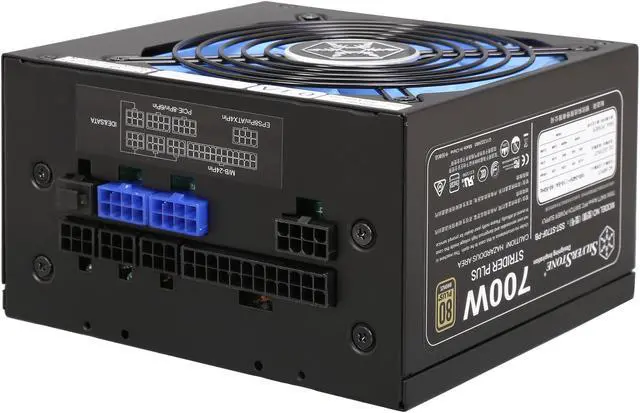 Alt view image 5 of 7 - SilverStone ST70F-PB 700 W ATX12V / EPS12V 80 PLUS BRONZE Certified Full Modular Active PFC Power Supply