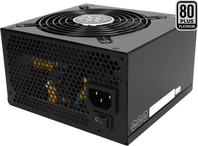 Main image of SilverStone Strider Platinum series PS-ST55F-PT 550 W ATX12V / EPS12V 80 PLUS PLATINUM Certified Full Modular Active PFC Power Supply