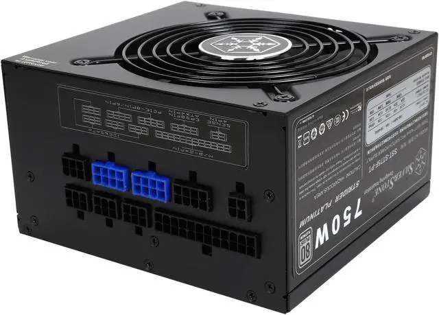 Alt view image 5 of 7 - SilverStone Strider Platinum series PS-ST75F-PT 750 W ATX12V / EPS12V 80 PLUS PLATINUM Certified Full Modular Active PFC Power Supply