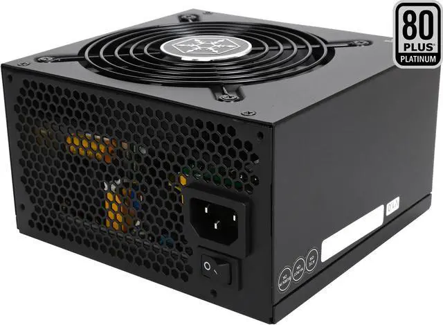 Main image of SilverStone Strider Platinum series PS-ST75F-PT 750 W ATX12V / EPS12V 80 PLUS PLATINUM Certified Full Modular Active PFC Power Supply