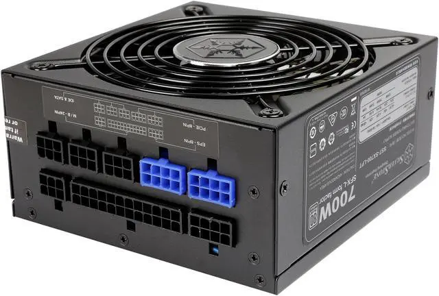 Alt view image 5 of 6 - SilverStone SX700-LPT 700W (Peak 750W) SFX-L 80 PLUS PLATINUM Certified Active PFC(PF>0.95 at full load) PFC Power Supply