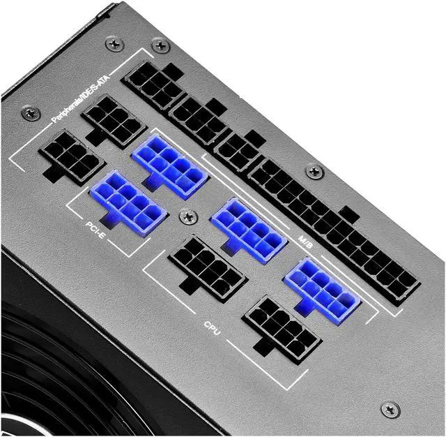 Alt view image 7 of 11 - SilverStone Strider Platinum series SST-ST85F-PT 850 W ATX12V / EPS12V 80 PLUS PLATINUM Certified Active PFC Power Supply