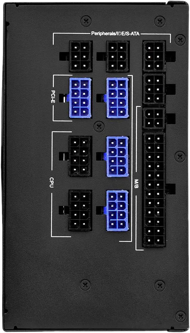 Alt view image 5 of 11 - SilverStone Strider Platinum series SST-ST85F-PT 850 W ATX12V / EPS12V 80 PLUS PLATINUM Certified Active PFC Power Supply