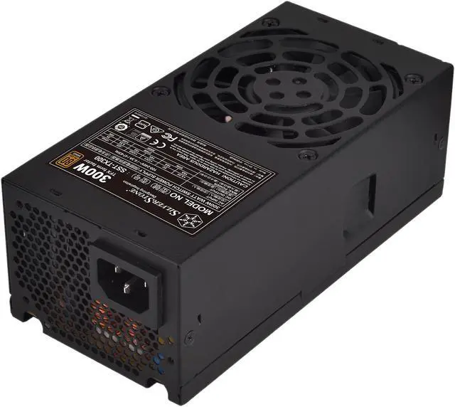 Alt view image 3 of 10 - SilverStone SST-TX300 300 W TFX (Compatible with ATX12V v2.4) 80 PLUS BRONZE Certified Active PFC Power Supply